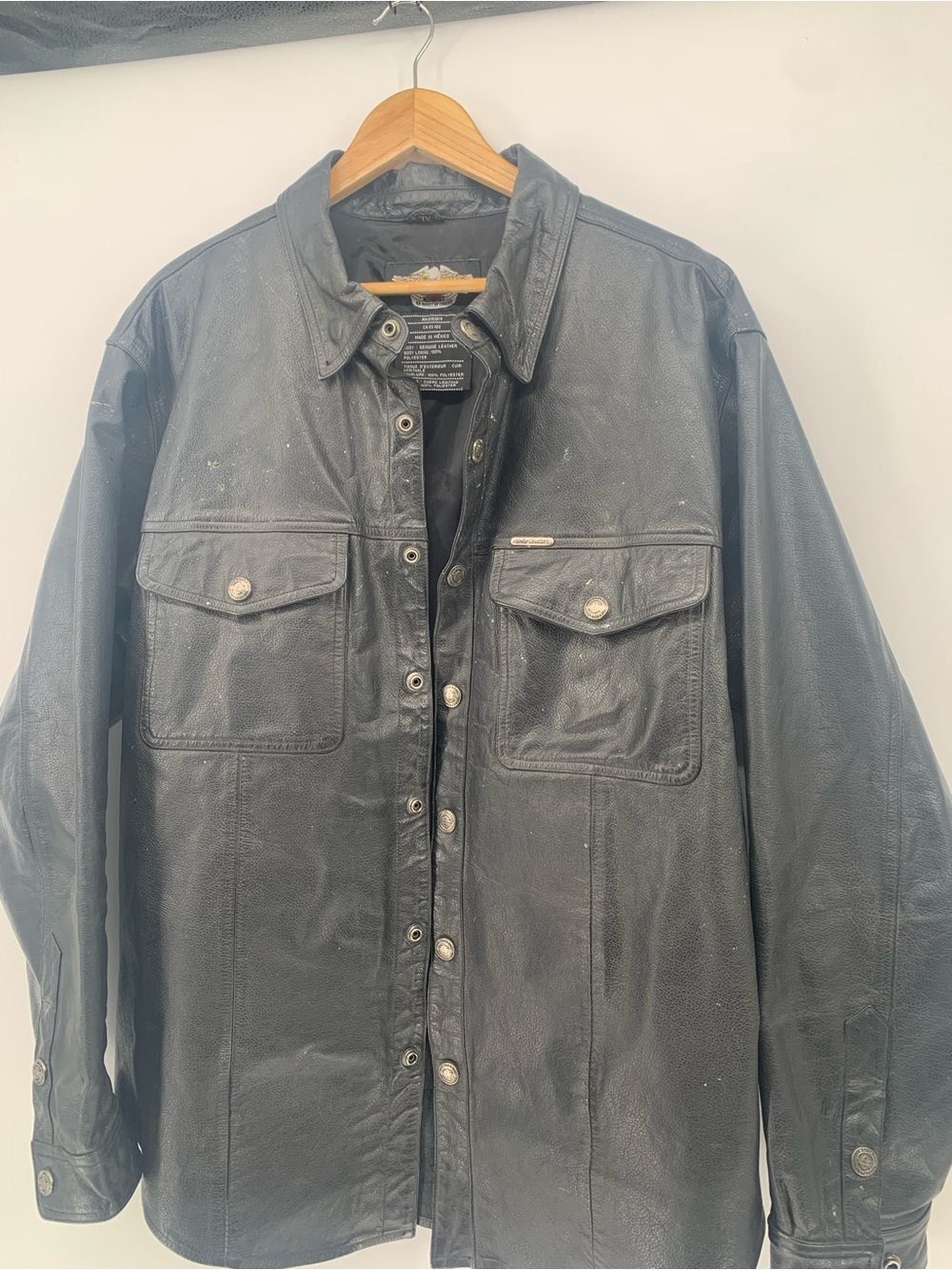 Vintage 2004 Harley-Davidson Black Jacket